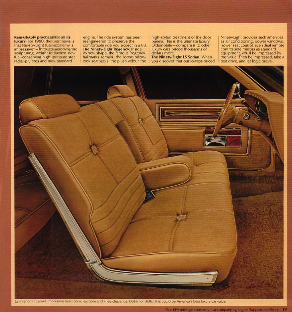 1980 Oldsmobile Full-Size Brochure Page 24